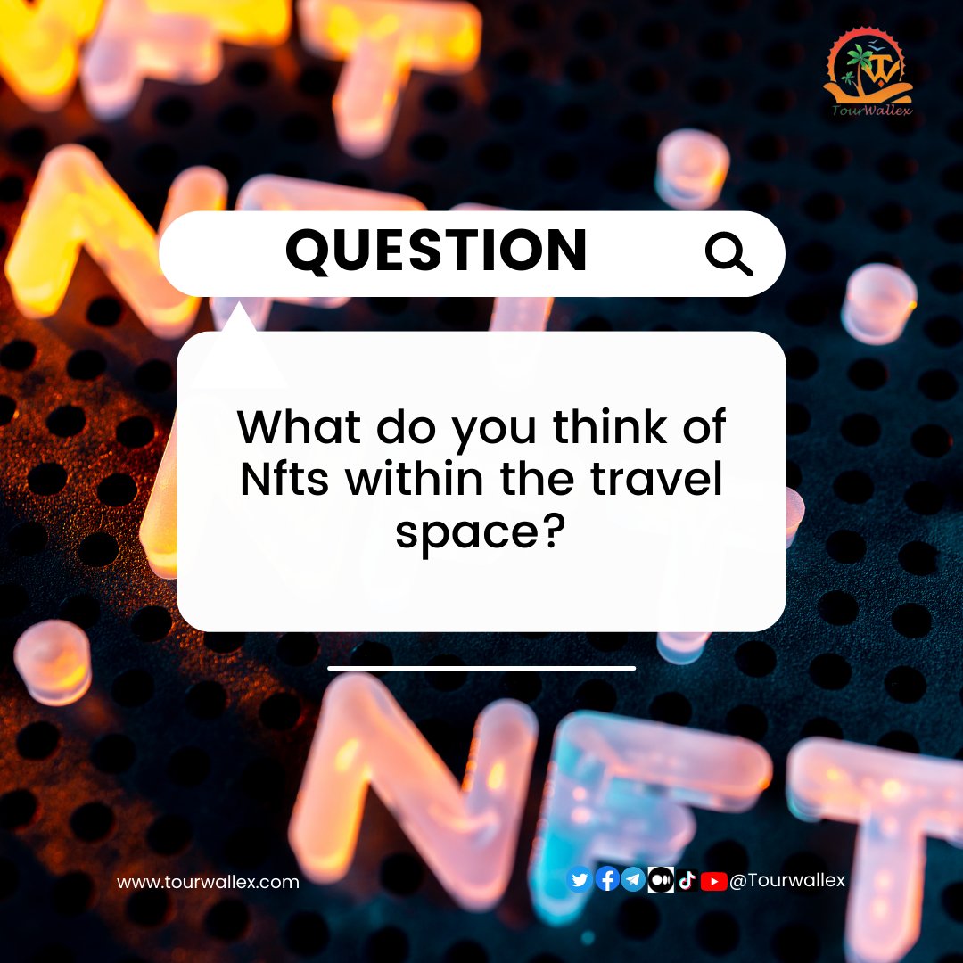 Happy Monday, travel bugs! 🌎🐞 Let's kick off the week with some trivia! Share your thoughts with us!
Visit us at tourwallex.com
#tourwallex #tourism #travel $Twx  #Crypto #TravelSmart #nfts #NFTProject #NFTCommuntiy