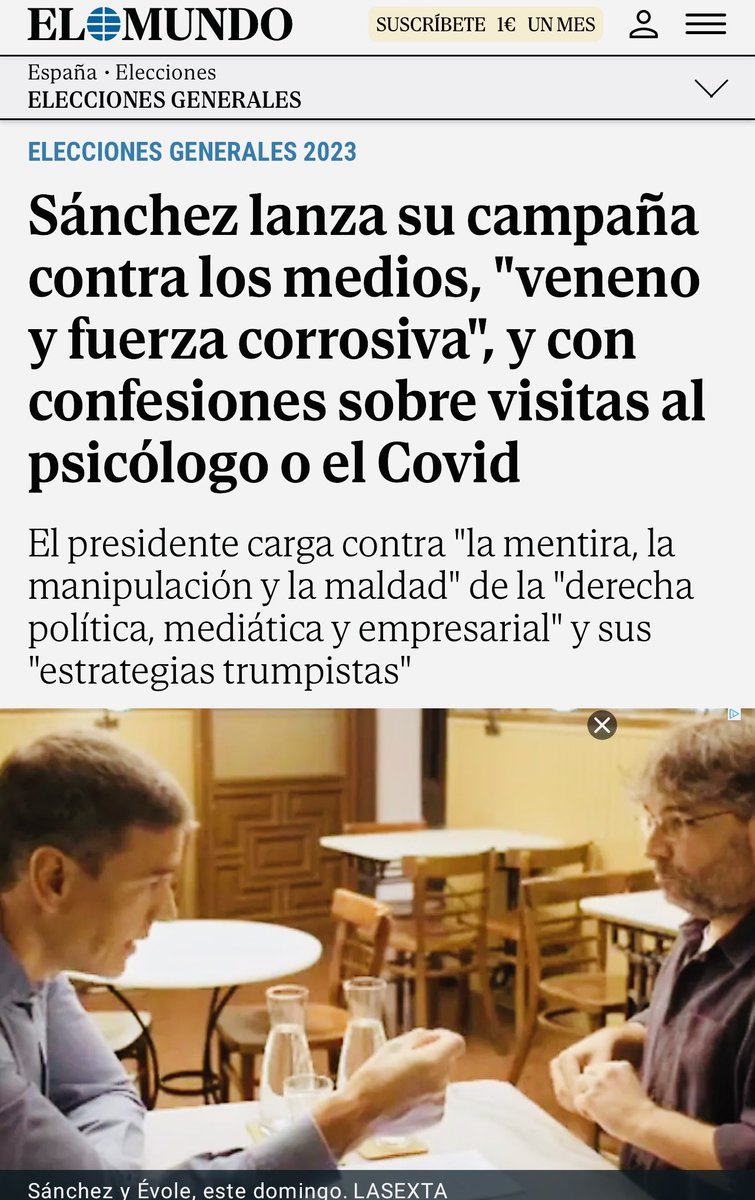 zulueta23's tweet image. 🛑🫵Después de intentar comprar los medios, #Sánchez les critica…son puro veneno. Claro, aunque los periodistas son más de izquierdas no tiene el apoyo que cree que merece. Y tiene que visitar el psicólogo. Es de locos…Qué le vote #Txapote y #Évole 👇