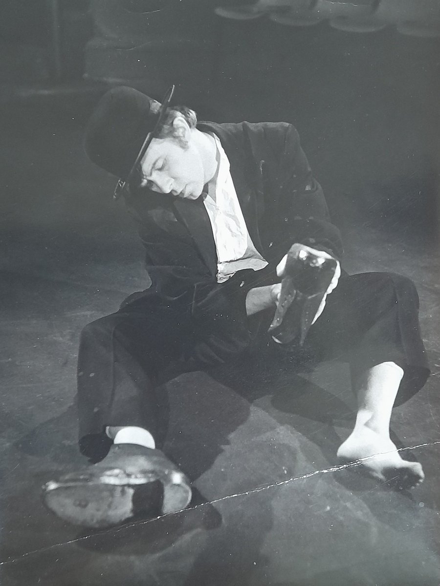 michaelwardle42's tweet image. Me in Waiting For Godot at Harrogate Theatre in 1978.  Myself, Harry Beatie &amp;amp; Alec Linstead were the main cast. Directed by Mark Piper. I played Estragon. It was a very long time ago, but I remember we played to full houses &amp;amp; it was very well received.
#actorslife #jobbingactor