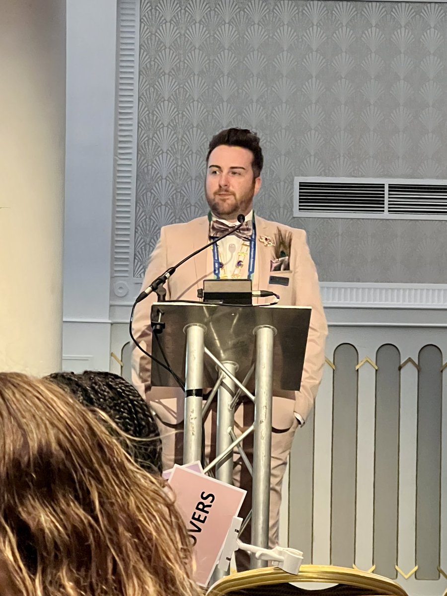 A powerful and emotional speech from Ross, current @SCoRMembers president and inspiration to all. #ADC2023