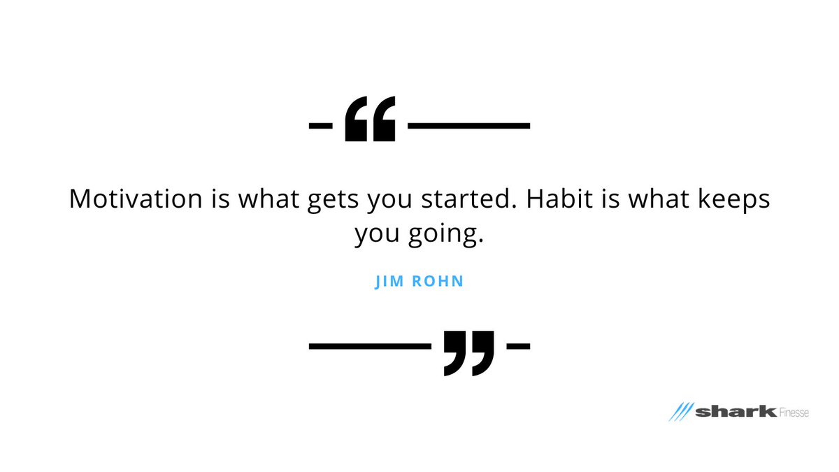 What motivates you to keep working towards your goals? What habits have you started to stay on track? We’d love to know!

#mondaymotivation #valuebasedselling #valuemanagement #customervalue #b2b #sales #sharkfinesse