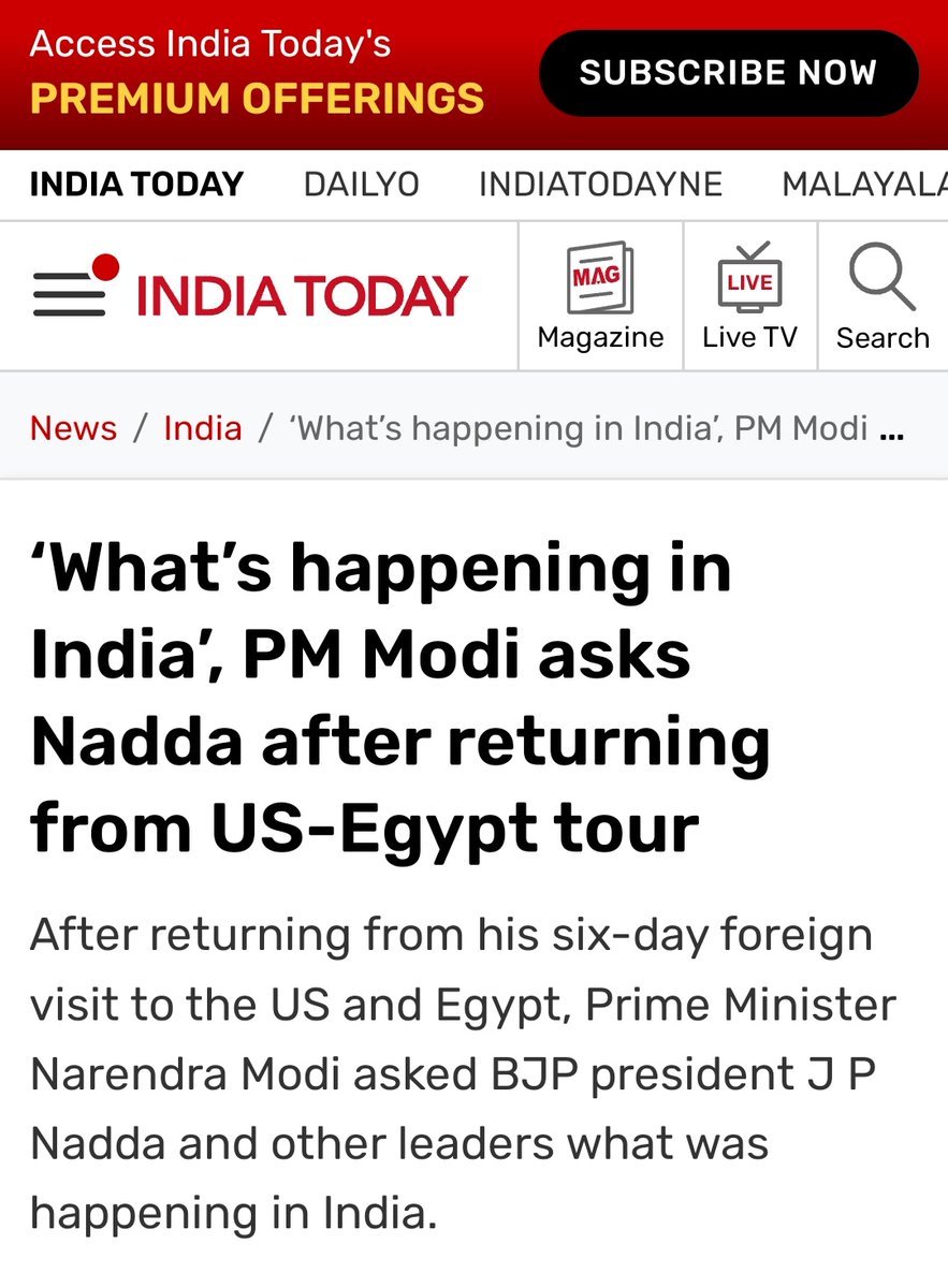 Nothing to worry... India Mein Sab Danga Si... 🙏

#ModiInUSA #ModiInEgypt #Modi #ModiInAmerica #ModiNotWelcome #ModiInIndia #PMModiUSVisit #PMModiEgyptVisit #PMModi #ManipurViolence #Manipur #WrestlersProtest #DelhiCrime #DelhiPolice #SakshiMalik #BrijBhushanSharanSingh