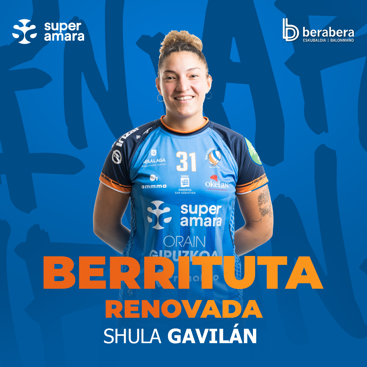 super amara Bera Bera (@balonmaberabera) on Twitter photo ✍️✍️
Renovadas <a href="/alba_menendez8/">alba menendez</a> y <a href="/ShulaGavilan/">Shula Gavilan</a> por una temporada con <a href="/superamara/">super amara</a> @balonmaBeraBera
berabera.com/es/secciones/b… ✍️✍️
Renovadas <a href="/alba_menendez8/">alba menendez</a> y <a href="/ShulaGavilan/">Shula Gavilan</a> por una temporada con <a href="/superamara/">super amara</a> @balonmaBeraBera
berabera.com/es/secciones/b…