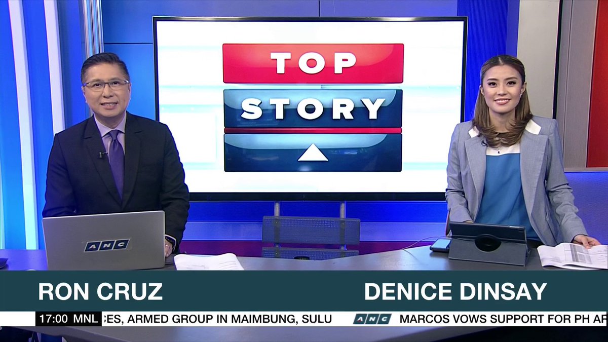 NOW on ANC: @donronX and Denice Dinsay stay on top of the news on Top Story.

WATCH: facebook.com/ANCalerts/vide…