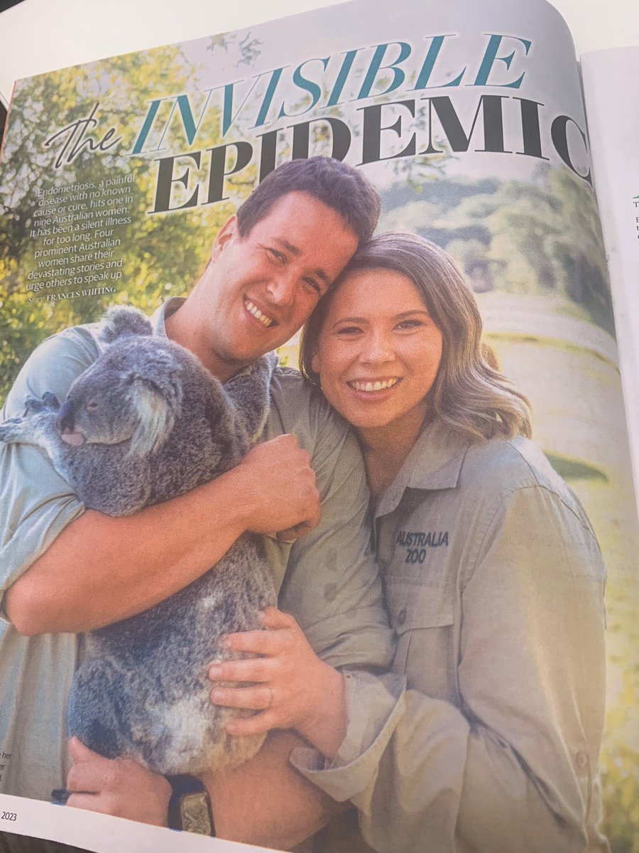 Yeah yeah. 

Bindi Irwin is 24 and has had endemetriosis for 10 years! 

I call BS. Herald Sun article says one in 9 women have it. 

Off the charts bullshit! It’s the vaxx that’s causing fertility problems. https://t.co/xjSzTuQNMP
