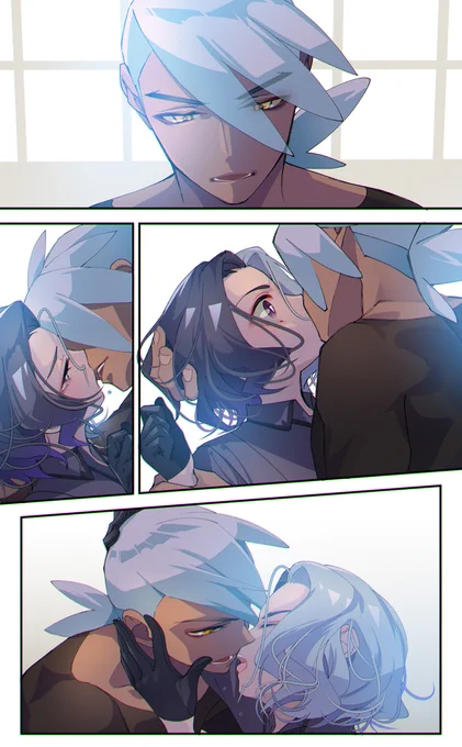 フリアメ。キス。  BLまんが描くの年単位で久々すぎて力つきました。大人しくいつもの感じに戻ろう…