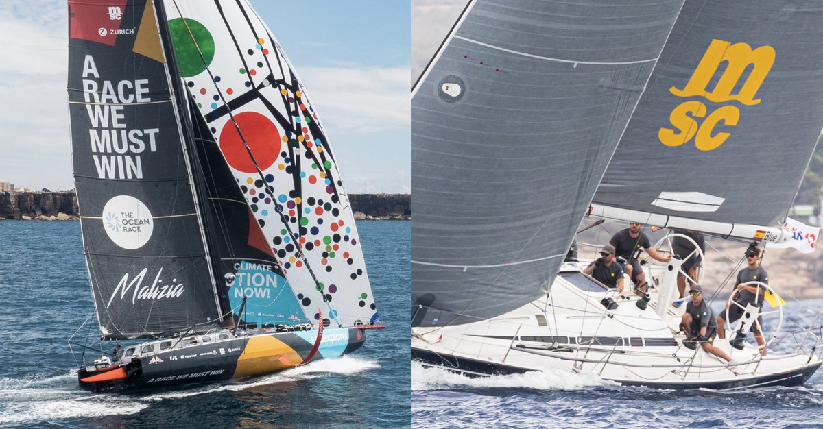 MSCCargo's tweet photo. This week, we’re following two regattas very closely 😍⛵️

In Valencia, the MSC Sailing Team is competing in the XXIV Trofeo S.M. La Reina, a benchmark event in the international sailing circuit. Our team is participating in the ORC 0-1 class which has been named the MSC Class following a partnership agreement.

Meanwhile, the round-the-world @theoceanrace – with @borisherrmann's Team Malizia among the contestants – is coming to an end. The grand finale takes place in Genoa, a city with a very special place in MSC’s history. 

Join us on our Instagram profile for more coverage during the week → https://t.co/iJRYCfcb8I