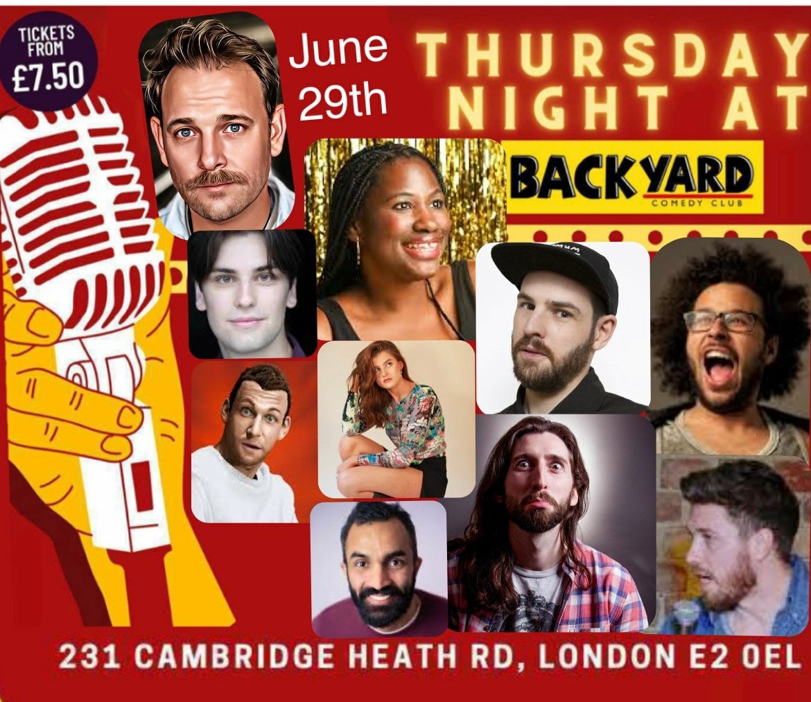 New jokes at @BYCthursday @Backyard_Comedy this Thursday!