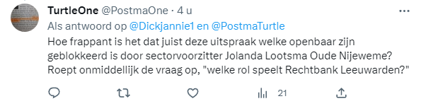 WDexler's tweet photo. @Dickjannie1 @PostmaTurtle @PostmaOne De ware motivatie van Pieter komt steeds meer aan het licht. Hij handelt uit rancune tegen zijn voormalige werkgever waar hij onvrijwillig moest vertrekken. Jasper interesseert Pieter geen mallemoer. OM, jusitie, politie en oud-collega's moeten het ontgelden. https://t.co/sw2wbRvz0H