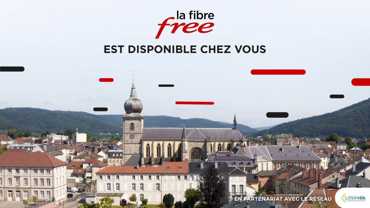 La Fibre Free est disponible sur le réseau <a href="/LosangeFibre/">LosangeFibre</a> et arrive sur les communes de : 
📍FAUCONCOURT
📍HARDANCOURT
 <a href="/Vosges_Actu/">Vosges-Actualités</a> @altitude_infra #Fibre #Vosges