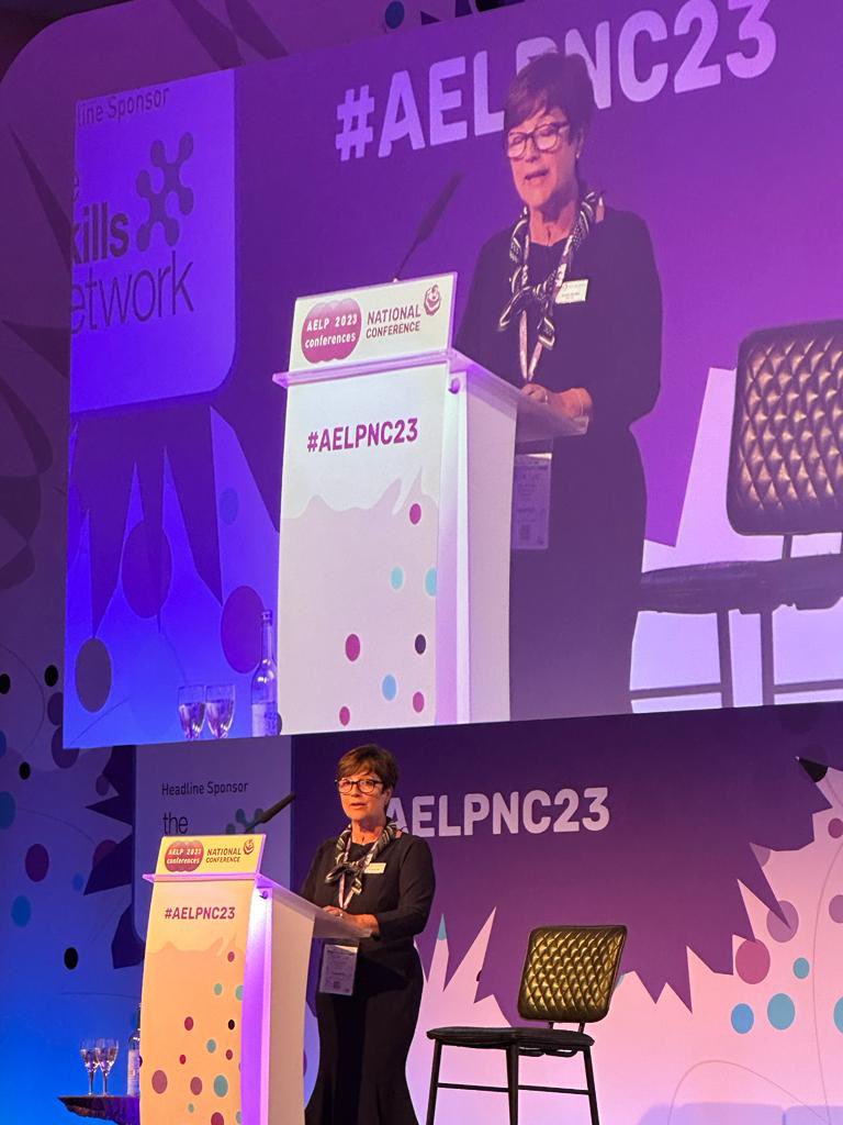 Powerful opening at the #AELPNC23 by @AELPUK Chair @nichola_hay