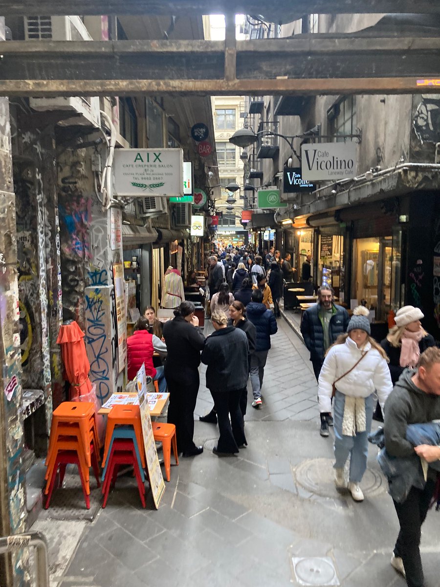 Finally able to check out Melbourne’s famous alleyways! #ISAWCS23