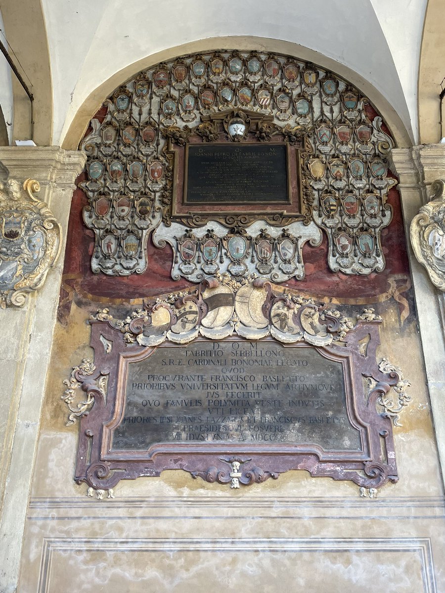 enableadherence's tweet image. Our host for this training school is University of Bologna @Unibo . Photos are from the old library courtyard: Il Cortile❤️ @enableadherence @GHafez2 @EuroDurg