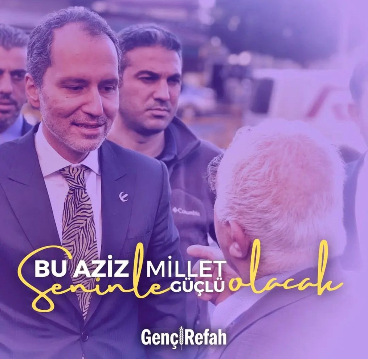 Bu aziz millet, seninle güçlü olacak Dr. Fatih Erbakan !