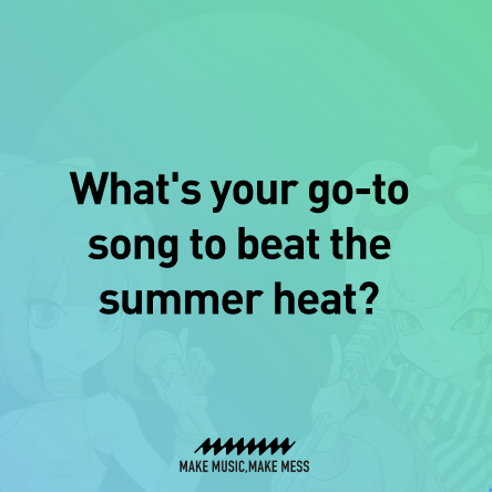 🔥🌞Feeling the summer heat?  

🤔😆What's your go-to song that helps beat the heat and keeps you cool? 

🎤🎤Share with us your favorite tunes to chill out to during these scorching hot days!
#MMMM #Web3Music #SocialFi