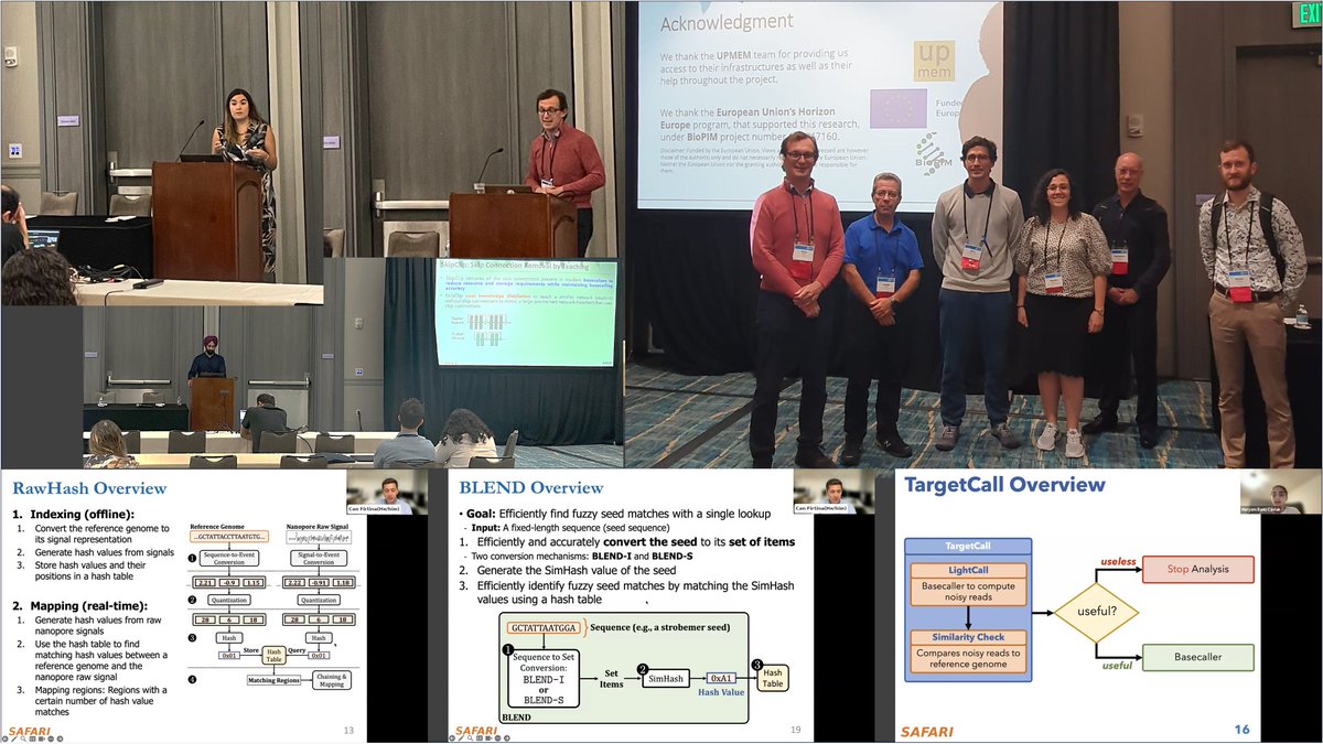 SAFARI Research Group (@safari_eth_cmu) on Twitter photo We enjoyed a great workshop on Accelerator Architecture in Comp Bio & Bioinformatics last week at #ISCA2023!
aacbb-workshop.github.io
Stay tuned for our talk videos, we'll post soon!
<a href="/damlasenolcali/">Damla Şenol Çalı</a> <a href="/GaganGdas/">Gagandeep Singh</a> <a href="/FirtinaC/">Can Firtina</a> Banu Cavlak <a href="/lindegger_joel/">Joel Lindegger</a> <a href="/_onurmutlu_/">Onur Mutlu</a> <a href="/ProjectBioPIM/">BioPIM Project</a> We enjoyed a great workshop on Accelerator Architecture in Comp Bio & Bioinformatics last week at #ISCA2023!
aacbb-workshop.github.io
Stay tuned for our talk videos, we'll post soon!
<a href="/damlasenolcali/">Damla Şenol Çalı</a> <a href="/GaganGdas/">Gagandeep Singh</a> <a href="/FirtinaC/">Can Firtina</a> Banu Cavlak <a href="/lindegger_joel/">Joel Lindegger</a> <a href="/_onurmutlu_/">Onur Mutlu</a> <a href="/ProjectBioPIM/">BioPIM Project</a>
