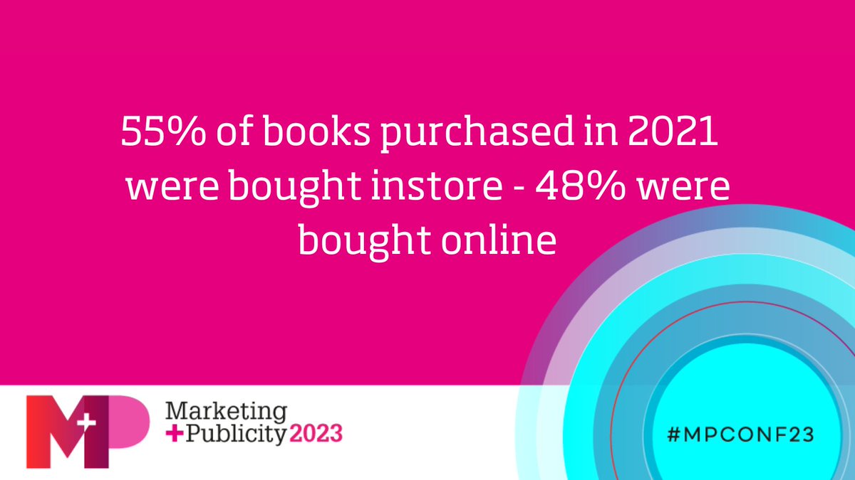 'If a book isn't a treat, I don't know what is' - @HazelKenyon shares that readers are returning to buying books in bookshops #MPConf23