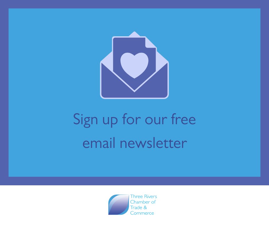 Join our email community 😁

Sign up for updates on upcoming Chamber events and important local business news 📧

Click the link below and scroll to the bottom of the page to sign up 👇

bit.ly/43elA8l 

#ChamberOfCommerce #SupportLocal #BusinessNetworking