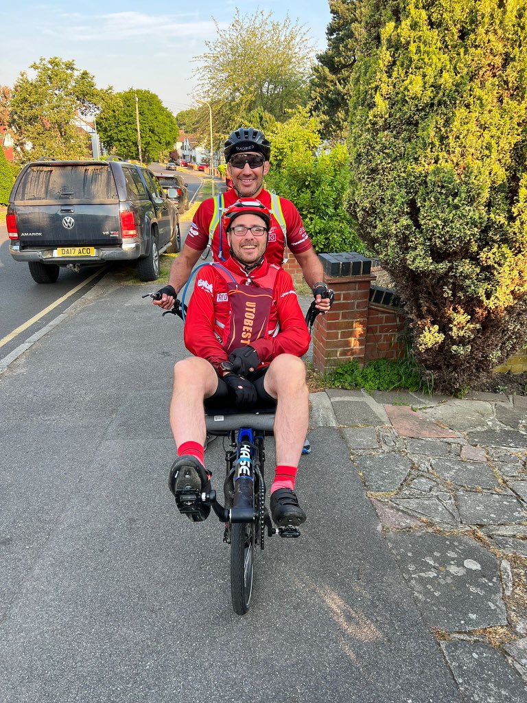 impact2andy's tweet image. That was a brute of a 100mile challenge yesterday on the tandem, couldn’t have done it without our incredible support team 🙏
Well done to everyone who completed the inaugural @challengingmnd sportive. 👏
Alex continues to take the fight to MND
#inspiredbygibbo
@mndassoc
