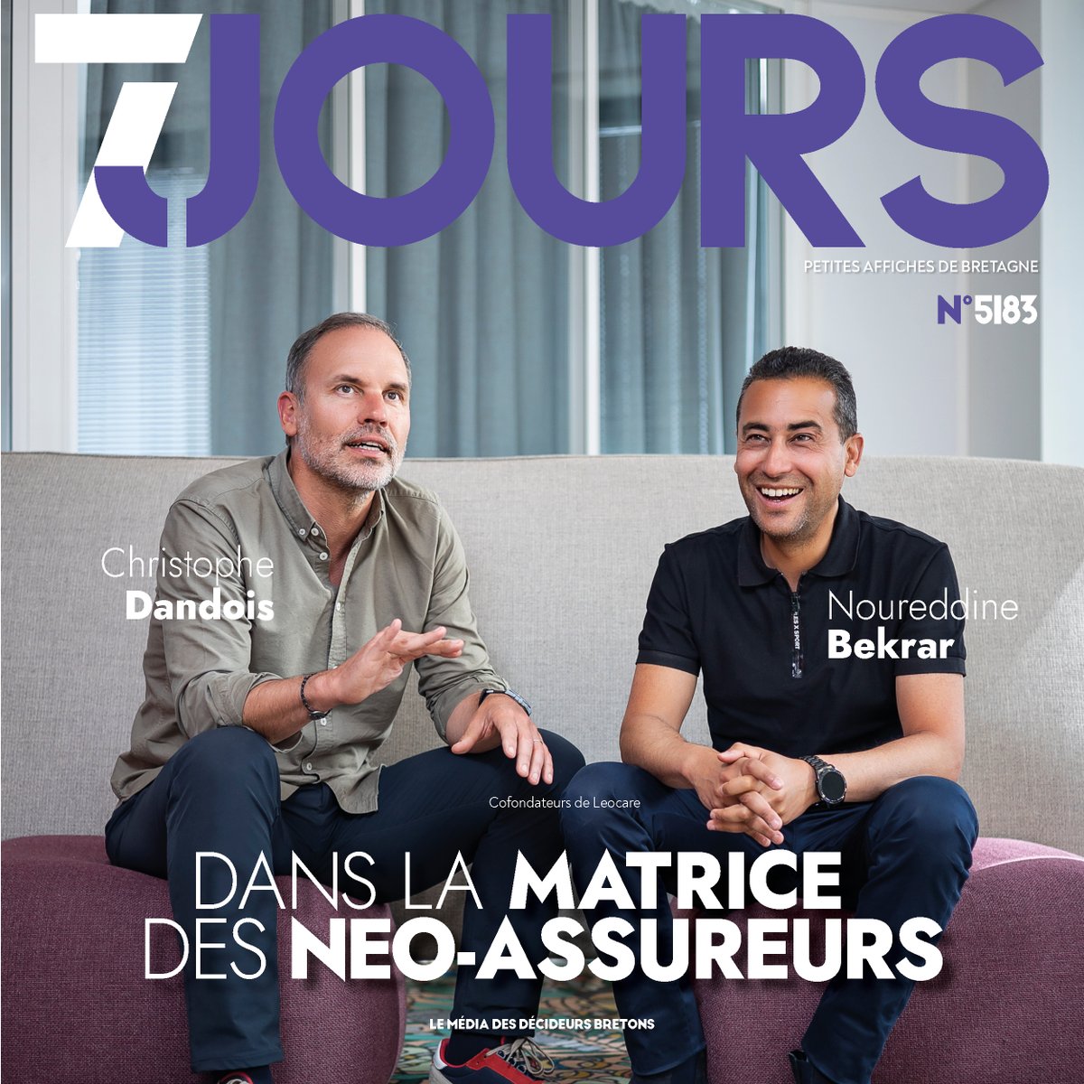 Nouveau magazine ! 🗞️ @Leocare_Assure : le pionnier breton réinvente l'assurance 🔍🚀 #LegalDesign : rendre le droit compréhensible 👩‍⚖️💡 Abyss Ingrédients : l'alimentation de demain 🌱🍽️ ... et bien plus encore! 7jours.fr