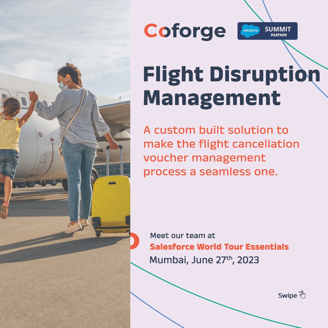 Coforge_Tech's tweet photo. Coforge is a global leader in building technology solutions for the travel and transportation industry, with decades of well-earned domain expertise. Building on top of our industry knowledge, we are proud to present our Salesforce solutions. https://t.co/EHe5IMeLPf https://t.co/eJd5KQxaFf