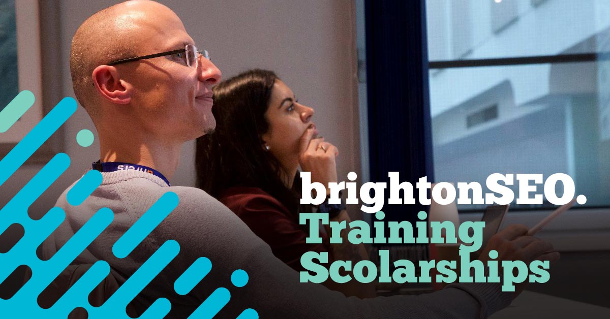 We know that certain groups of people are under-represented in the world of SEO. That's why we’re pleased to offer a number of scholarship places for our training workshops. Access professional development on us. Apply for September's slots by July 24. brightonseo.com/scholarships