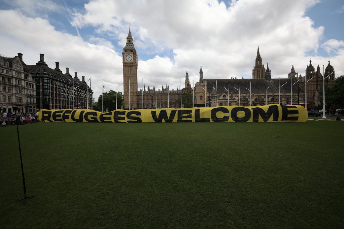 Refugees Welcome, always! 

#RefugeeWeek2023 #CompassionNotCruelty