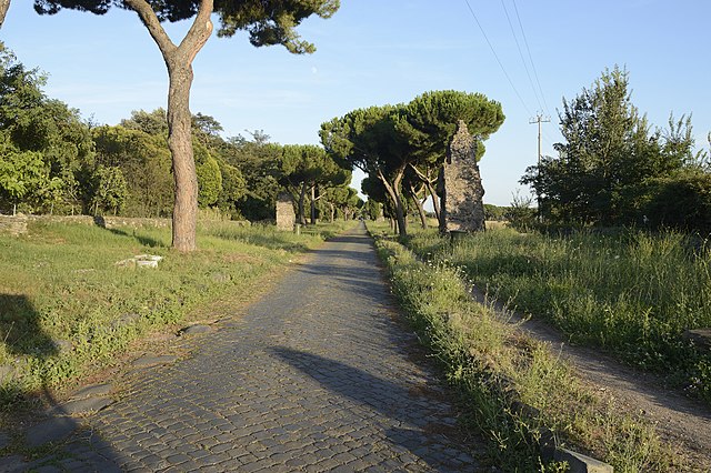 Built in 312 BC. The Appian Way