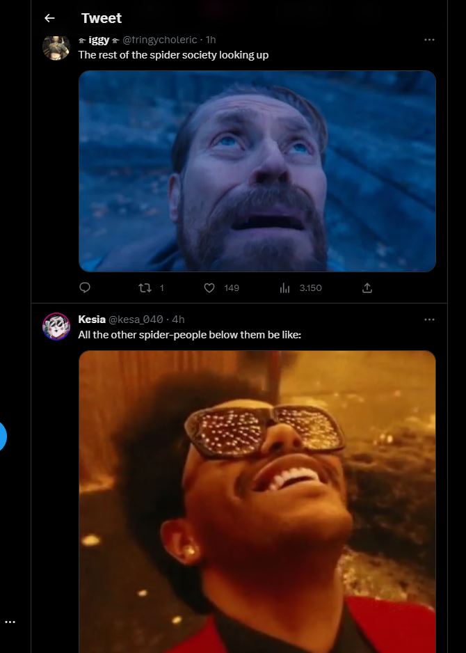 @_creature_only The duality of the spiderverse fandom