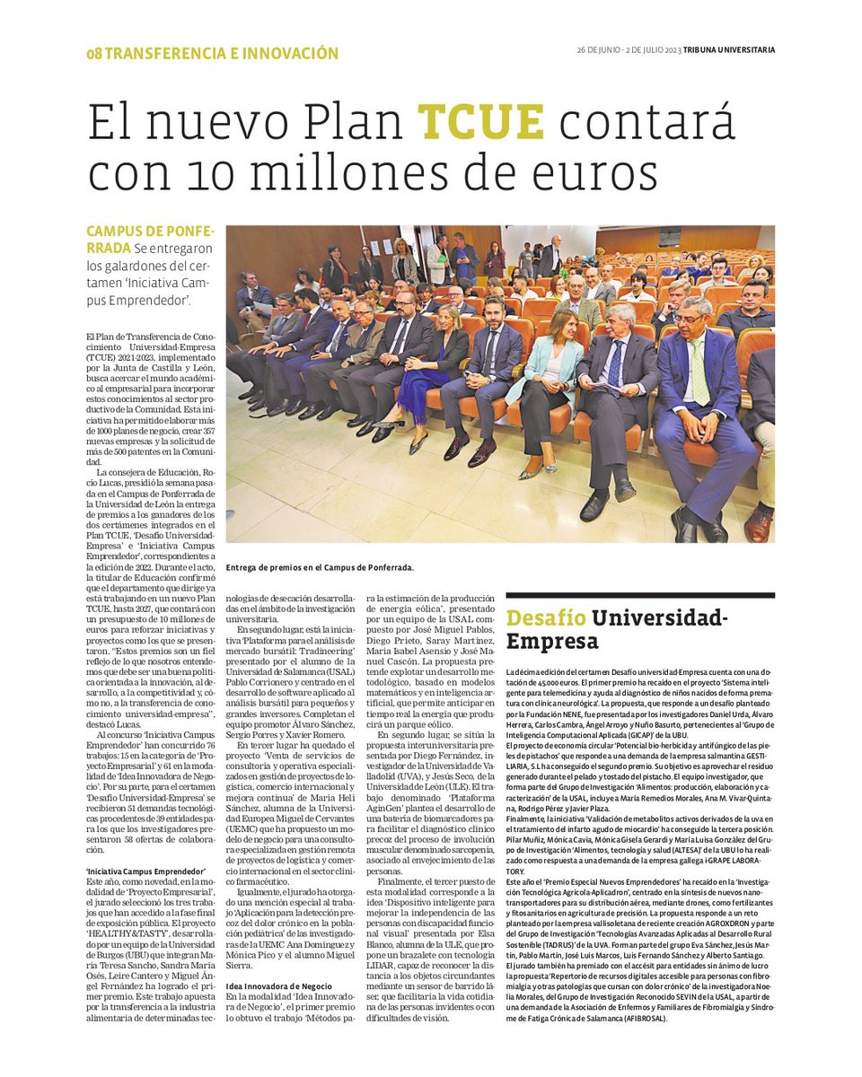 TribunaUni's tweet photo. ➡El nuevo Plan TCUE contará con 10 millones de euros.

🎶Cartelera y agenda cultural de la semana.

🎬Evasión de la realidad, crítica de Flash @jeancite @cinesvandyck 

#cultura #teatro #conciertos #cine #salamanca #universidad https://t.co/ILnT3lpRwP