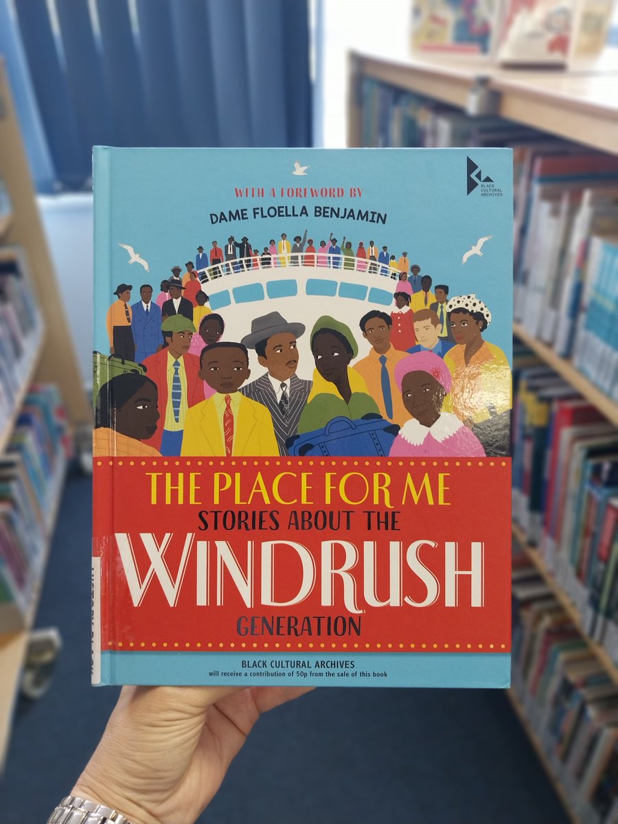 KingsmeadAc's tweet photo. It was Windrush Day last week.  If students would like to know more about this important day, they can access information from the library. 😊

#windrushday #windrush #loveyourschoollibrary #lovelibraries #readingmatters #literacymatters https://t.co/qwS7boTC3g