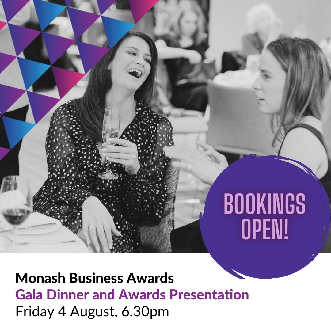 Monash Biz Awards tweet media