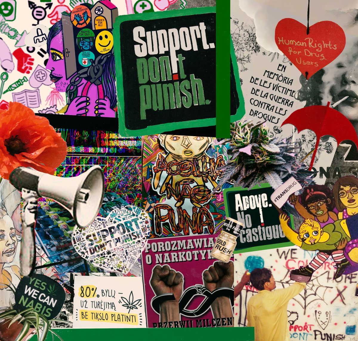 The 2023 #SupportDontPunish Global Day of Action will reach all corners of the world with a call for approaches to drugs that centre respect, solidarity, health and rights, rather than violence and punishment. supportdontpunish.org/support-dont-p…