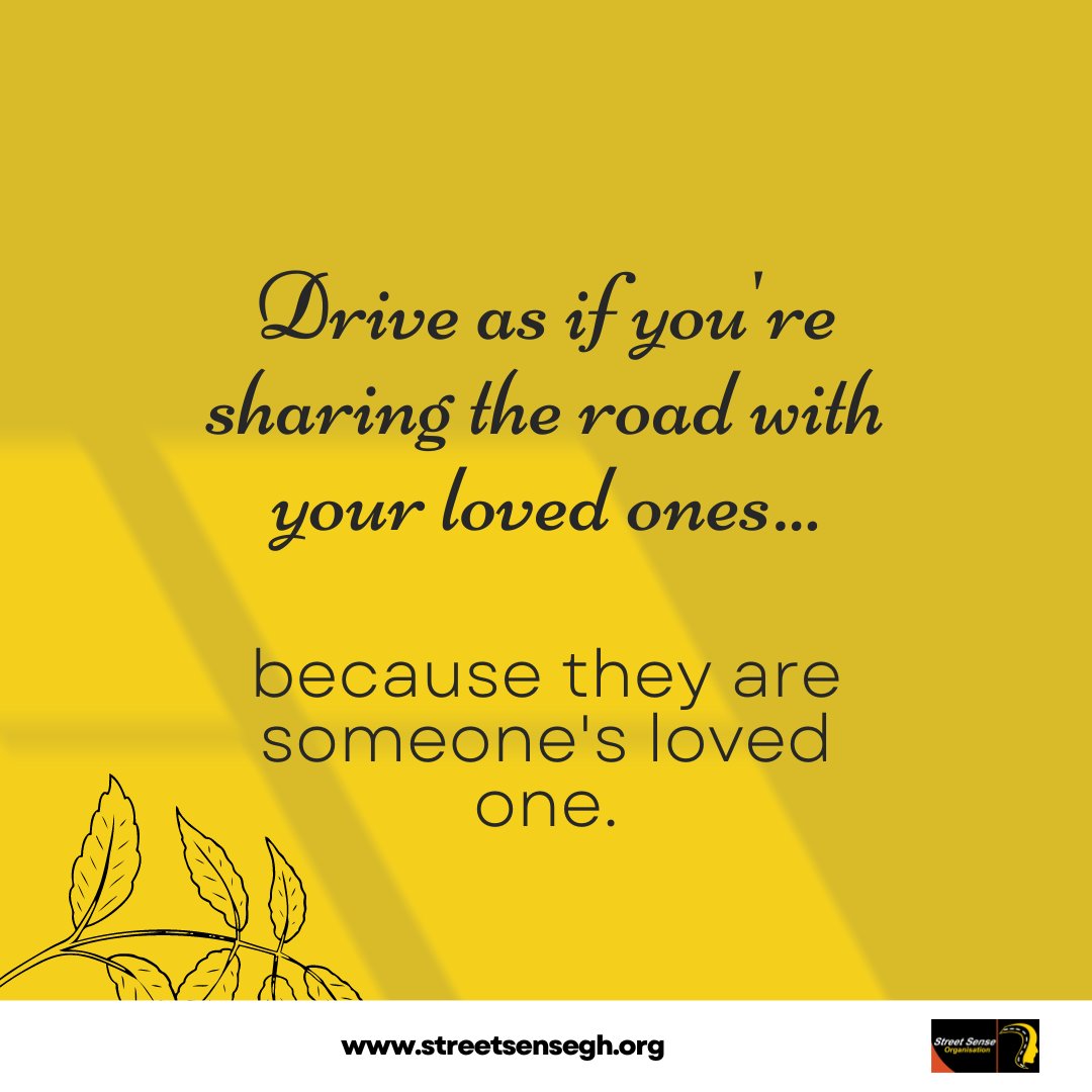 #foodforthought this week is, 'Stay safe and drive with caution.'

#streetsense #roadsense #roadsafetytips