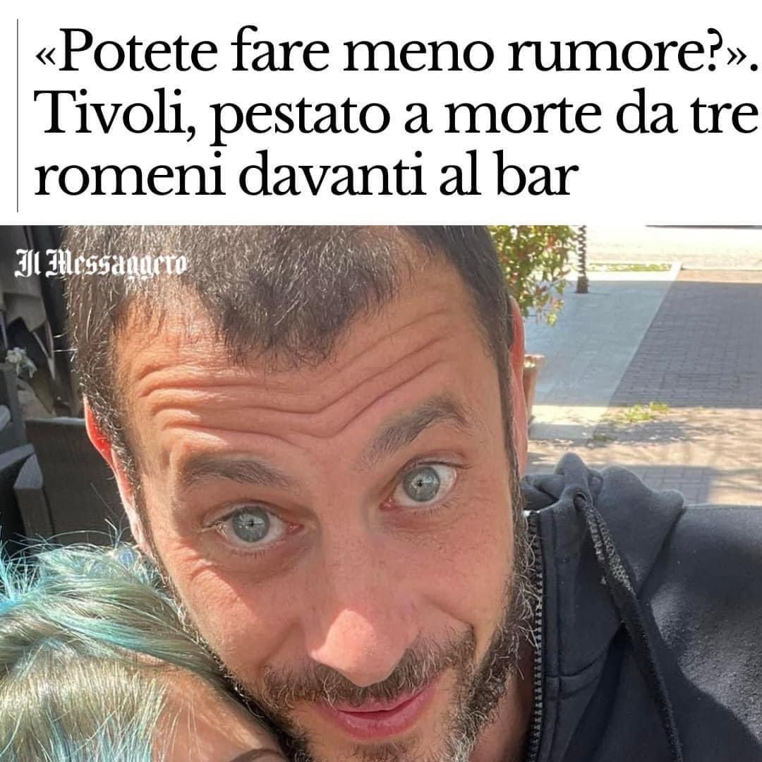 incorreggibile's tweet photo. Finito a calci e pugni mentre era a terra , in 3 . Ma è italiano e bianco.🤷‍♀️ https://t.co/I76nMTrOvl