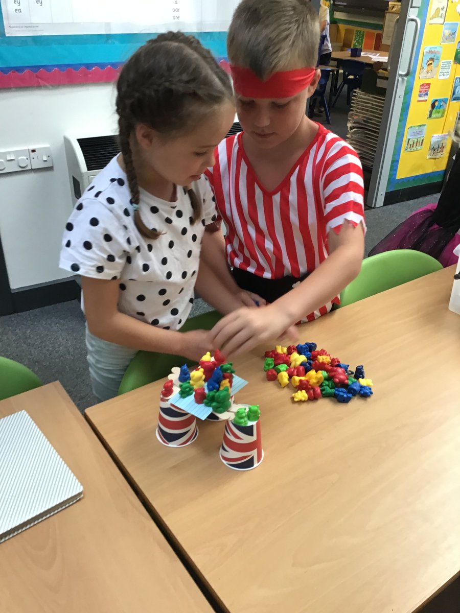 🏴‍☠️🦜Pirate  day  activities  are  in  full  swing  with  a  strong  focus  around  the  British  Values  today   🇬🇧