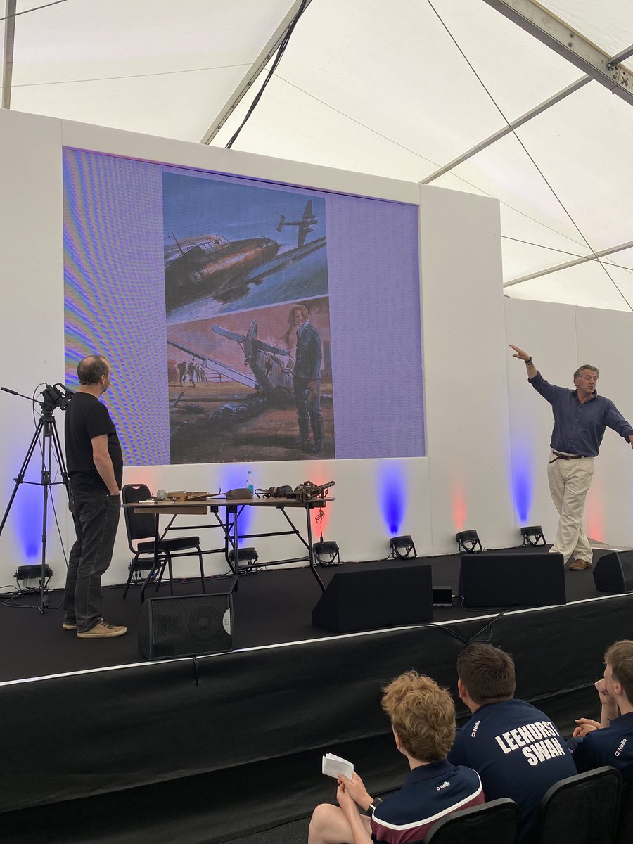 One of many incredible #WW2 illustrations shown during a very interactive talk to schools #amazinghistory #cvhf