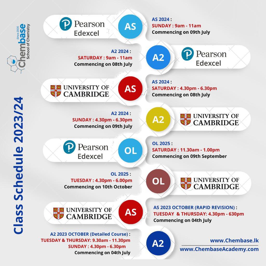 chembase2005's tweet photo. Class schedule :
https://t.co/X1lisu8wZM https://t.co/HrB3c7W8SO