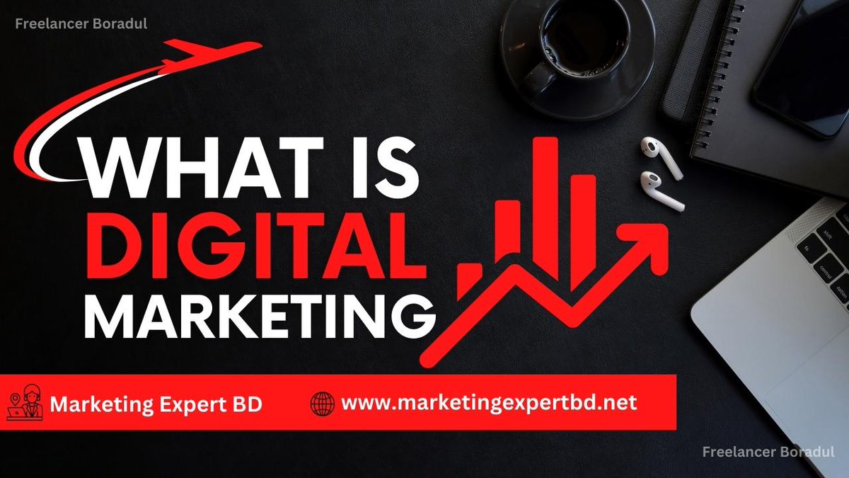 📢 Excited to share my expertise in #DigitalMarketing! Today, let's explore what digital marketing is all about. 🌐🚀 #DigitalMarketingExpert #OnlineMarketing #FreelancerLife #MarketingStrategy
