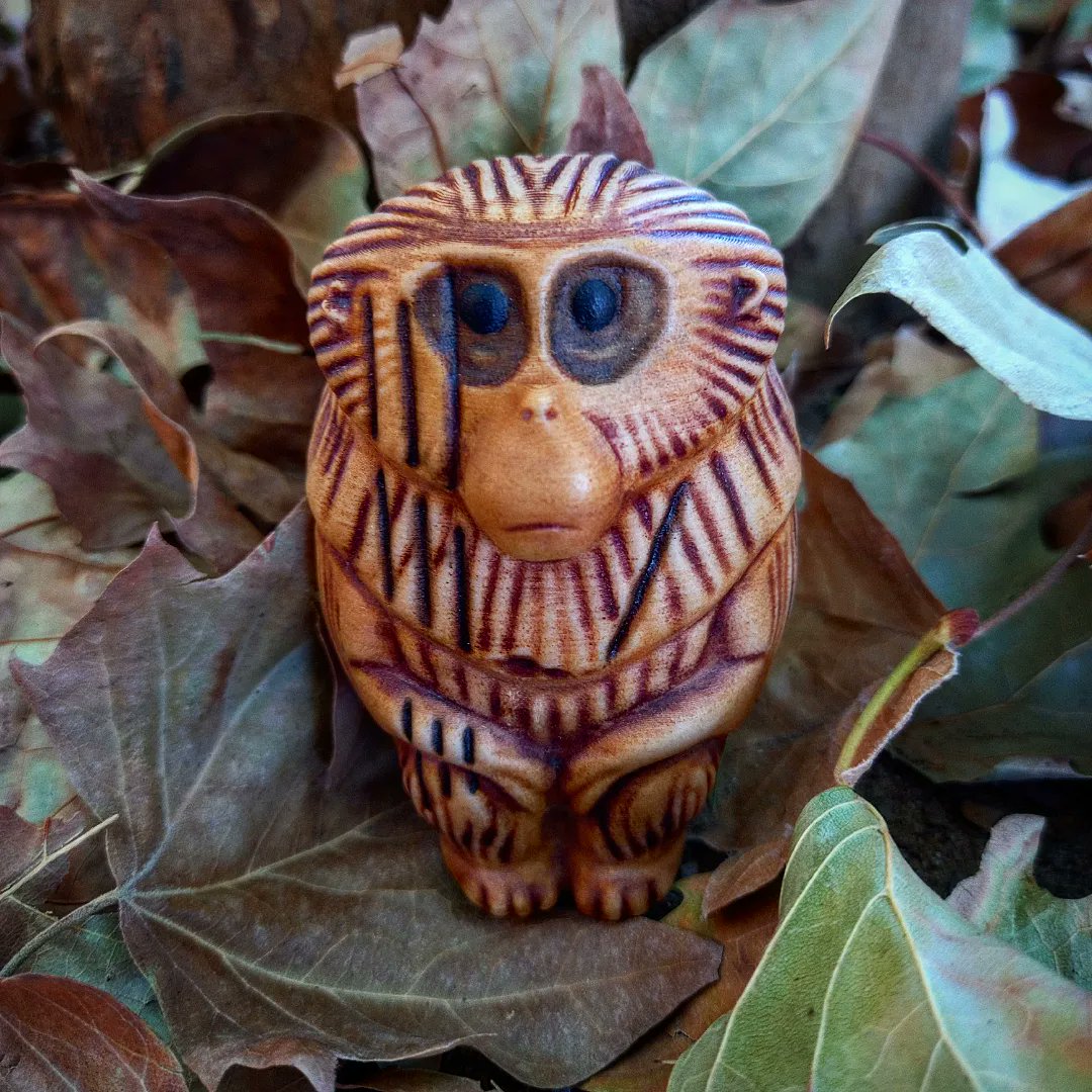 paintproquo's tweet photo. "If you must blink, do it now."

Monkey charm from Kubo and the Two Strings!!
🐒🪵👺👹🎋
@LAIKAStudios

3D printed with wood filament!

#laikastudios #laika #kubo #kuboandthetwostrings #kuboandthe2strings #kuboandthetwostringscosplay #prop #3dprinting #prop https://t.co/Z7pVFUYTFQ