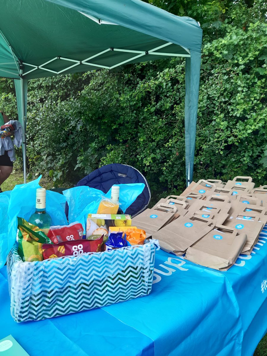 The staff at the clackmannan store got involved at the weekend with their coop stall and they just had to put jake in the stokes 💙#itswhatwedo @c_mcgill83 @heggie_peter @Tom_MPM @coop.co.uk