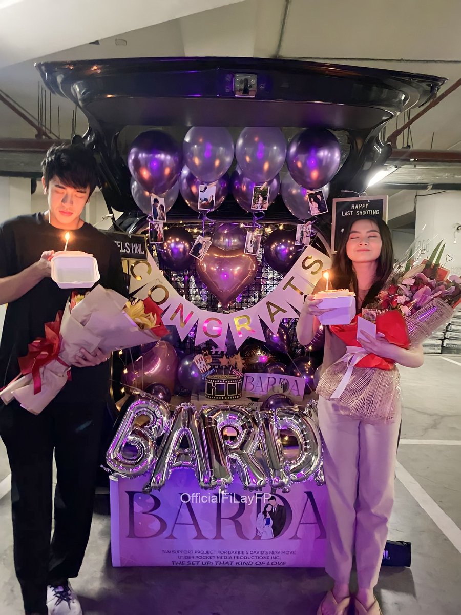 It's a wrap! Lead stars David Licauco and Barbie Forteza had just ended their three-month filming journey for Pocket Media Production's "That Kind Of Love."

Congratulations <a href="/davidlicauco/">David Licauco</a>
<a href="/dealwithBARBIE/">Barbie Forteza</a>! We can't wait to meet Adam and Mila 💜

And ofcourse, thank you to