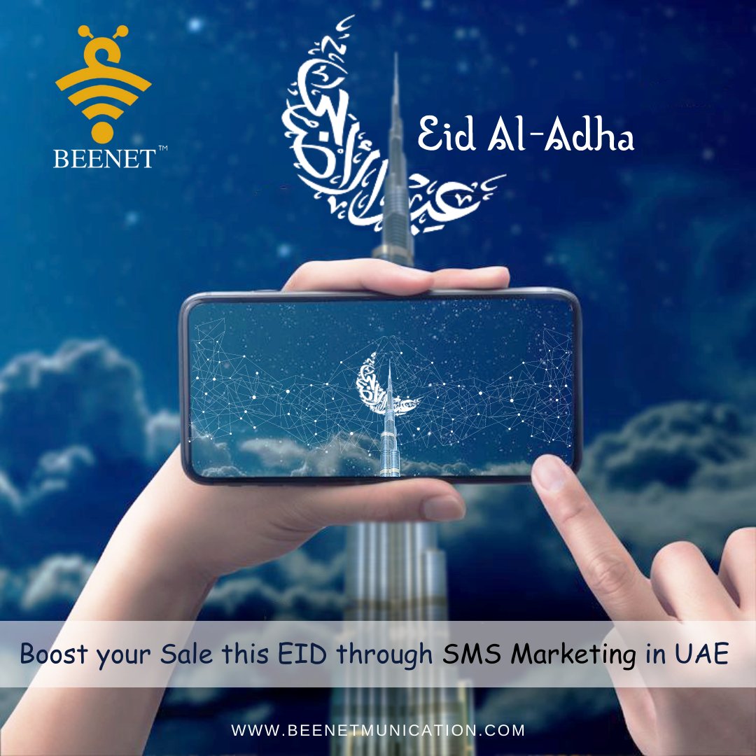 Elevate your EID sales in the UAE with the power of SMS marketing! 🌙🕌

#EID #eidmubarak2023 #UAE #bulksms #smsmarketing #BEENET