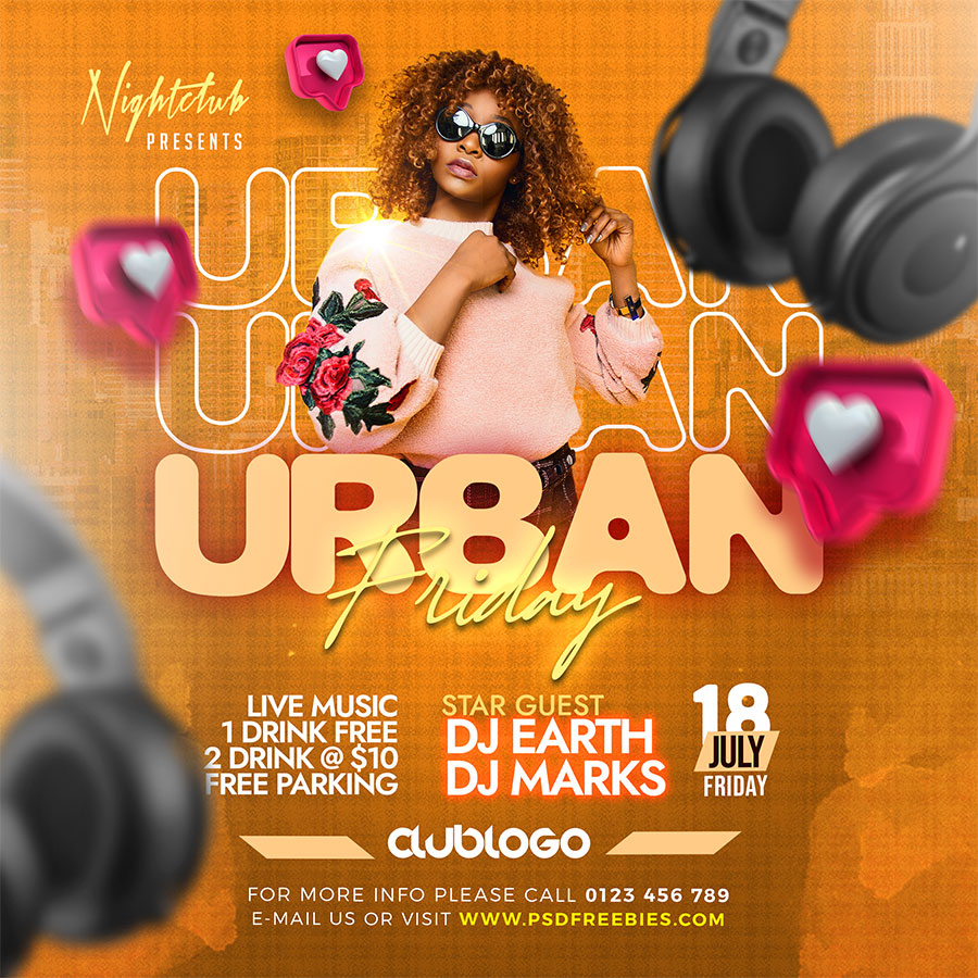 PSDFreebies's tweet photo. Free Friday Night Party Social Media Post PSD
Download link >> https://t.co/W6ZNAJB7rW
#freepsd #psd #photoshop #socialmedia #facebookpost #Instagrampost #partypost #freetemplate #summerparty #beachparty #eventpost https://t.co/3Bwog9AoDg