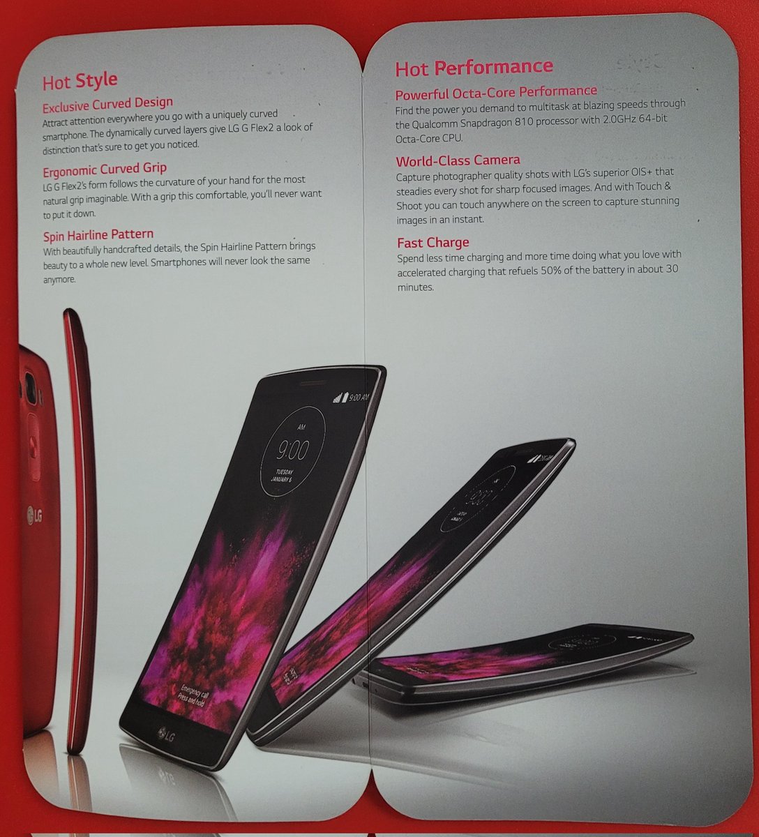 Aquis_GN's tweet photo. LG G Flex 2, 2015.
The first phone with a Snapdragon 810🥵, it had a extremely curved design made possible by a flexible P-OLED screen, as well as a "self-healing" back cover.
#LGMobile #LGGFlex2 #SmartphonePamphlets https://t.co/d6QqV7yvNi