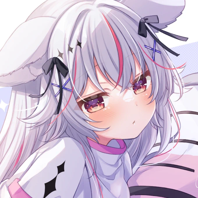#ほっぺの斜線は可愛い 斜線はいいぞ