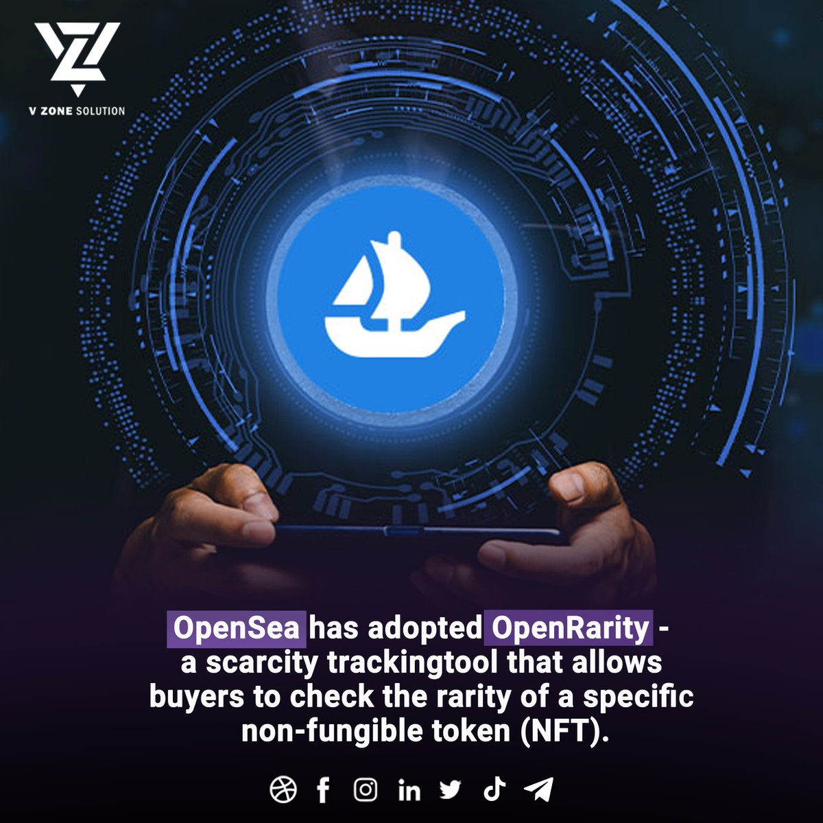 Blocklabtech's tweet photo. 📣 An exciting update from the NFT space: - #OpenSea has adopted #OpenReality, pioneering a new path in digitized ownership and interaction. This could signal a paradigm shift in how we perceive and engage with digital assets.
.
.
.
#OpenSea #NFT #OpenReality #vzonesolutions #vzone #vzoneofficial #vzonesolutionsfamily #vzonefamily #vzone2023 #vzonearmy #virtualworld