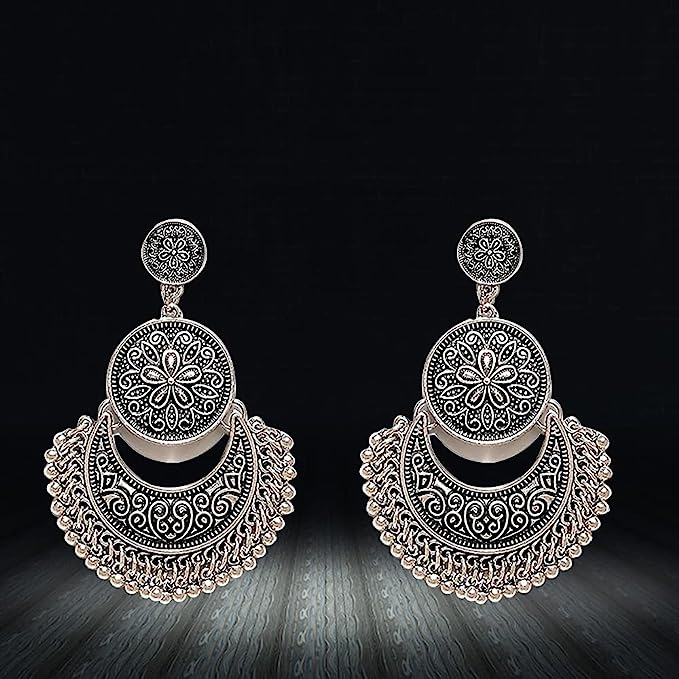 😍Special Stylish Oxidised Afghani Tribal Fancy Party Wear Earrings for Girls and Women🔥
#earrings #earringsoftheday #earring #earringsforsale #earringsoftheday #earringstyle #fashionearrings #earringswag #earringswag #earringsfashion #earringsofinstagram #earringsfashion #ea