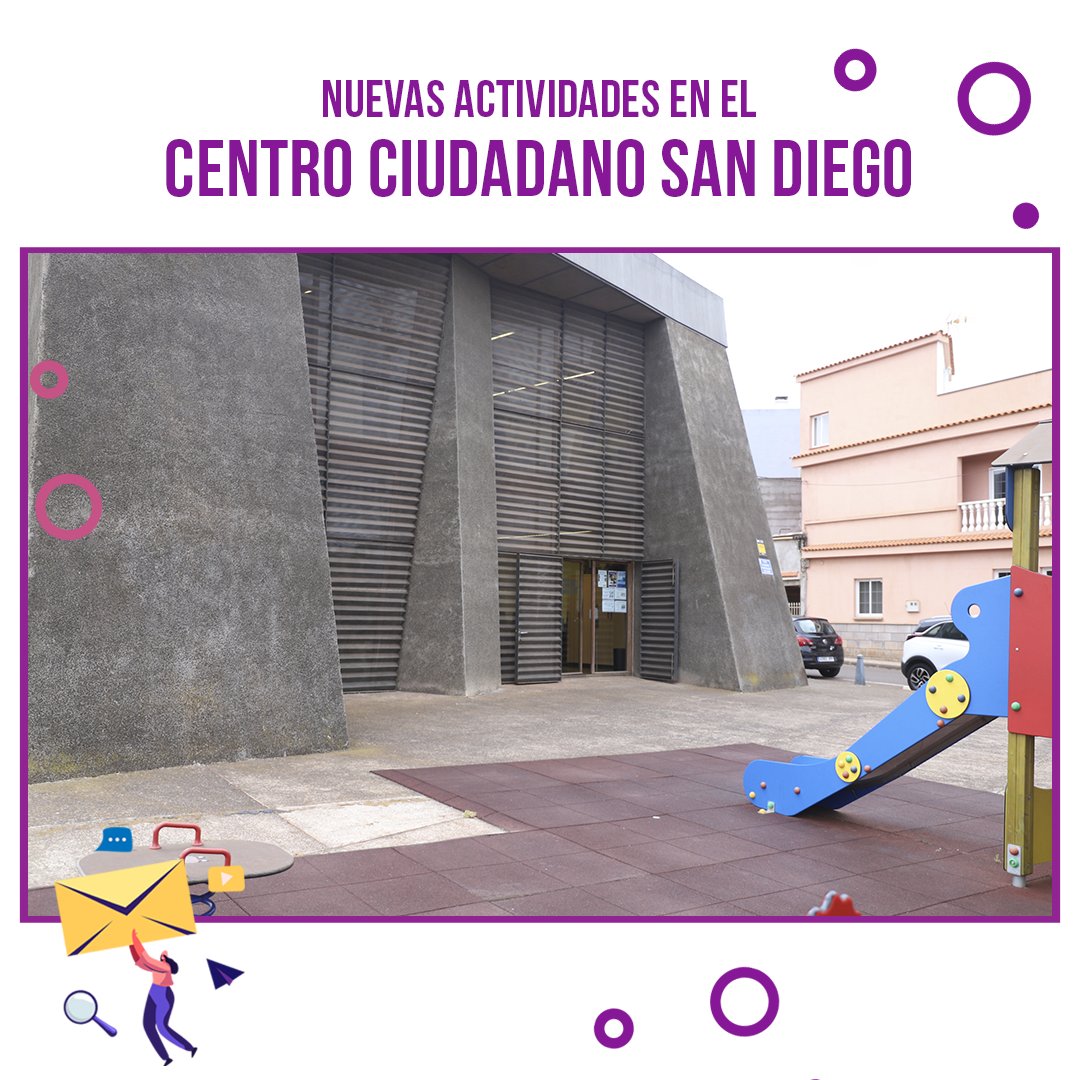 ParticipaLa's tweet photo. 😊👉 No te pierdas las NUEVAS ACTIVIDADES que podrás encontrar en el #CentroCiudadano San Diego durante el próximo mes de julio:
📅Miércoles de 18.30 a 20.00h:
🤖TALLER DE INTELIGENCIA ARTIFICIAL
📅Lunes y viernes de 18.30 a 20.30h:
📷TALLER DE INICIO DE FOTOGRAFÍA https://t.co/tPIZSTkWgY
