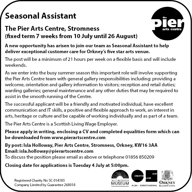 The Pier Arts Centre tweet media